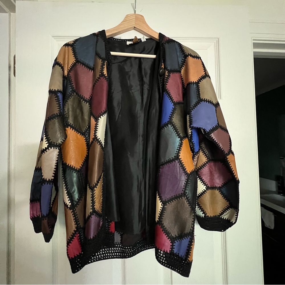 Vintage leather jacket